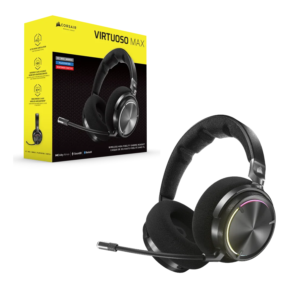 VIRTUOSO MAX WIRELESS Gaming Headset Carbon